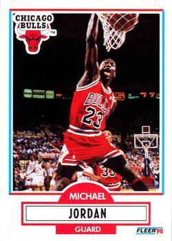 #26 Michael Jordan - Chicago Bulls - 1990-91 Fleer Basketball