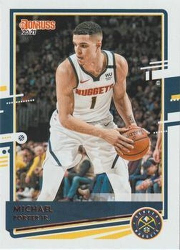 #26 Michael Porter Jr. - Denver Nuggets - 2020-21 Donruss Basketball