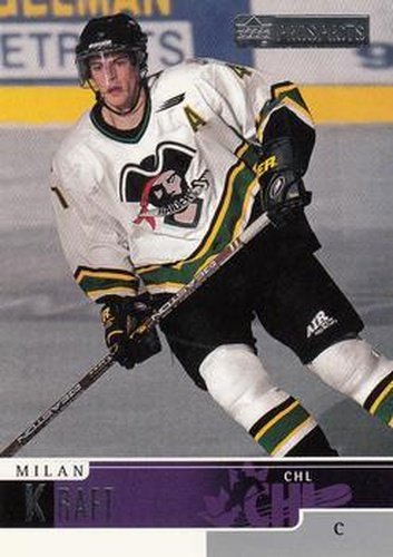 #26 Milan Kraft - Prince Albert Raiders - 1999-00 Upper Deck Prospects Hockey