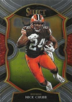 #26 Nick Chubb - Cleveland Browns - 2020 Panini Select Football