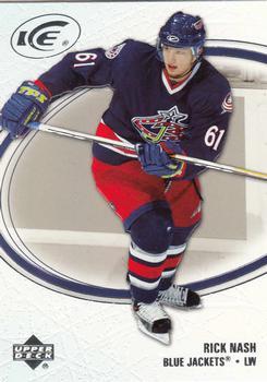 #26 Rick Nash - Columbus Blue Jackets - 2005-06 Upper Deck Ice Hockey