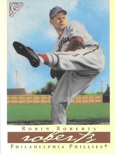 #26 Robin Roberts - Philadelphia Phillies - 2003 Topps Gallery Hall of Fame - Artist's Proofs Baseball