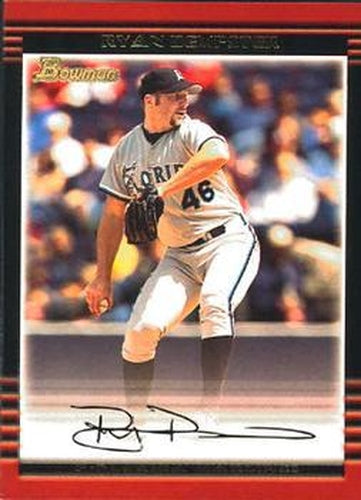 #26 Ryan Dempster - Florida Marlins - 2002 Bowman Baseball