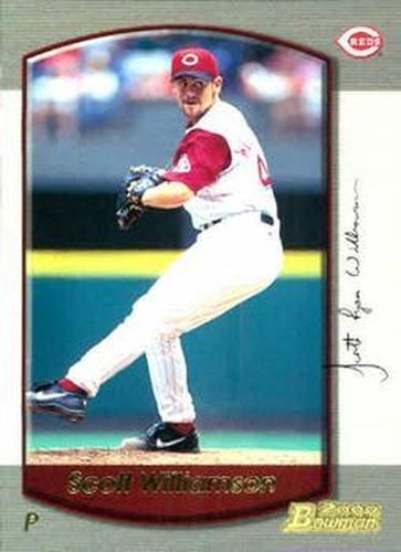 #26 Scott Williamson - Cincinnati Reds - 2000 Bowman Baseball