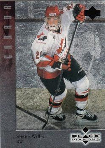 #26 Shane Willis - Canada - 1996-97 Upper Deck Black Diamond Hockey