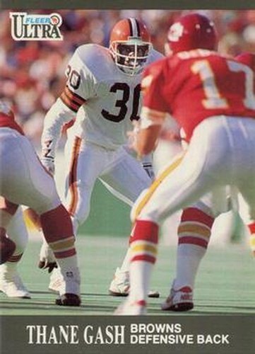 #26 Thane Gash - Cleveland Browns - 1991 Ultra Football