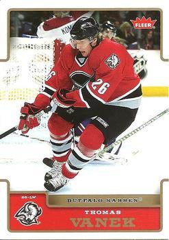 #26 Thomas Vanek - Buffalo Sabres - 2006-07 Fleer Hockey