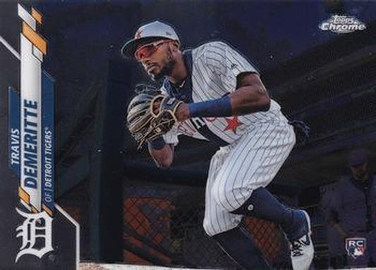 #26 Travis Demeritte - Detroit Tigers - 2020 Topps Chrome Baseball