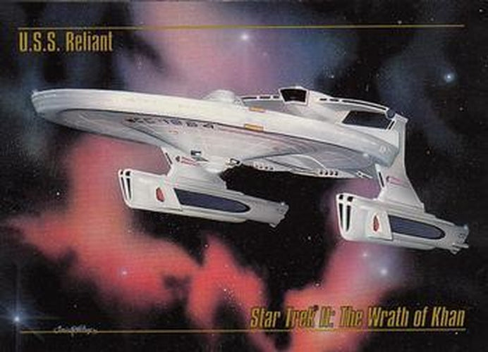 #26 U.S.S. Reliant - 1993 SkyBox Star Trek Master Series
