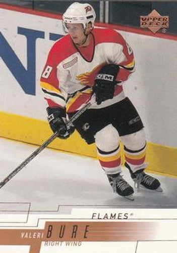 #26 Valeri Bure - Calgary Flames - 2000-01 Upper Deck Hockey