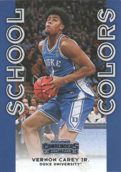 #26 Vernon Carey Jr. - Duke Blue Devils - 2020 Panini Contenders Draft Picks - School Colors Basketball