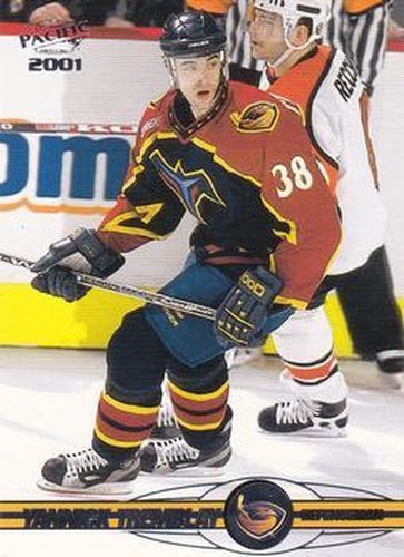 #26 Yannick Tremblay - Atlanta Thrashers - 2000-01 Pacific Hockey