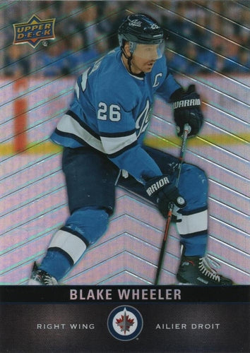 #26 Blake Wheeler - Winnipeg Jets - 2019-20 Upper Deck Tim Hortons Hockey