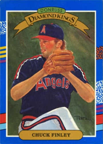 #26 Chuck Finley - California Angels - 1991 Donruss Baseball