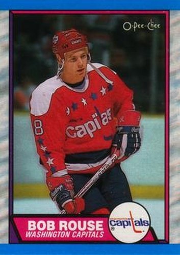 #26 Bob Rouse - Washington Capitals - 1989-90 O-Pee-Chee Hockey