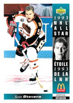 #McD-26 Scott Stevens - New Jersey Devils - 1993-94 Upper Deck McDonald's Hockey