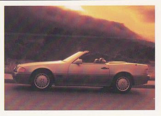 #26 Mercedes SL 500 1990 - 1991 Panini Dream Cars