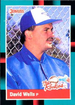 #26 David Wells - Toronto Blue Jays - 1988 Donruss The Rookies Baseball
