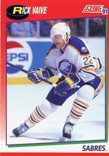 #26 Rick Vaive - Buffalo Sabres - 1991-92 Score Canadian Hockey