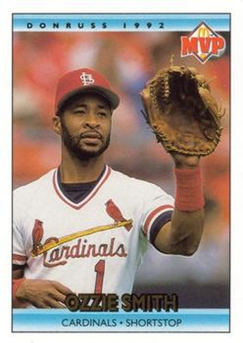 #26 Ozzie Smith - St. Louis Cardinals - 1992 Donruss McDonald's MVP Baseball