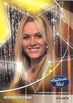 #26 Heather Piccinini - Atlanta - 2004 Fleer American Idol Season 3