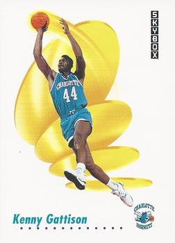 #26 Kenny Gattison - Charlotte Hornets - 1991-92 SkyBox Basketball