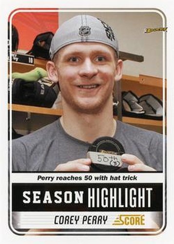 #26 Corey Perry - Anaheim Ducks - 2011-12 Score Hockey