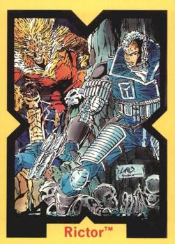 #26 Rictor - 1991 Marvel Comic Images X-Force – Isolated Cards