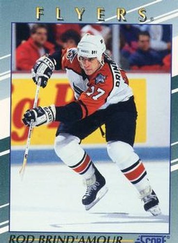 #26 Rod Brind'Amour - Philadelphia Flyers - 1992-93 Score Young Superstars Hockey