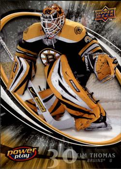 #26 Tim Thomas - Boston Bruins - 2008-09 Upper Deck Power Play Box Set Hockey