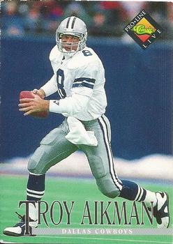 #26 Troy Aikman - Dallas Cowboys - 1994 Pro Line Live Football