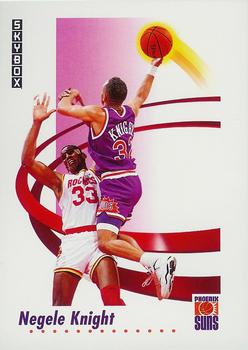 #226 Negele Knight - Phoenix Suns - 1991-92 SkyBox Basketball