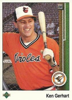 #426 Ken Gerhart - Baltimore Orioles - 1989 Upper Deck Baseball