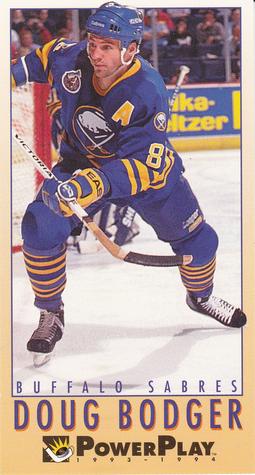 #26 Doug Bodger - Buffalo Sabres - 1993-94 Fleer PowerPlay Hockey