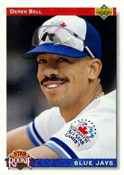 #26 Derek Bell - Toronto Blue Jays - 1992 Upper Deck Baseball