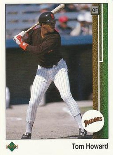 #726 Tom Howard - San Diego Padres - 1989 Upper Deck Baseball