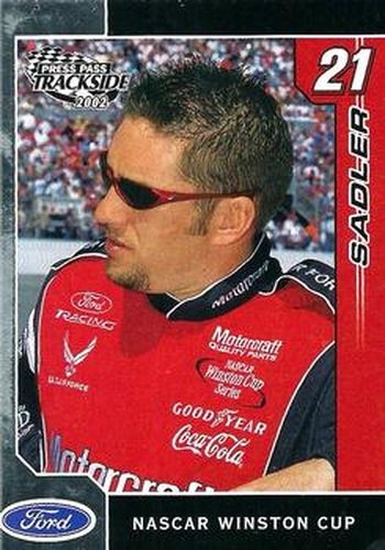 #26 Elliott Sadler - Wood Brothers Racing - 2002 Press Pass Trackside Racing