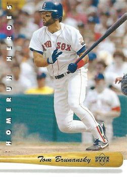 #HR26 Tom Brunansky - Boston Red Sox - 1993 Upper Deck Baseball - Home Run Heroes