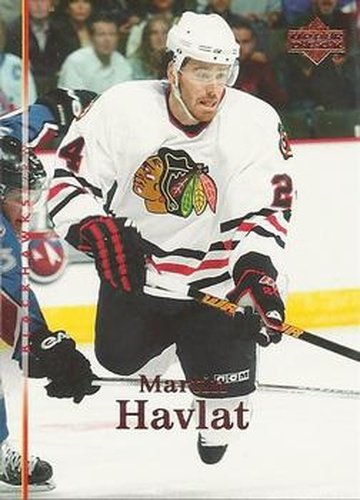 #26 Martin Havlat - Chicago Blackhawks - 2007-08 Upper Deck Hockey