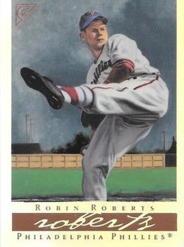 #26b Robin Roberts - Philadelphia Phillies - 2003 Topps Gallery Hall of Fame - Artist's Proofs Baseball