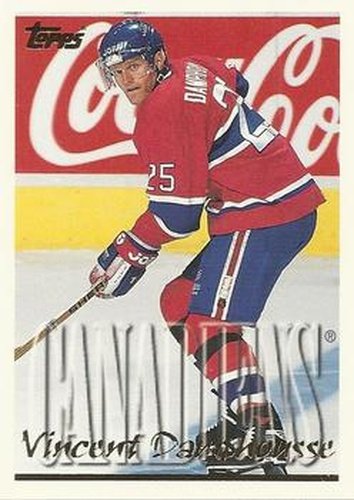 #270 Vincent Damphousse - Montreal Canadiens - 1995-96 Topps Hockey