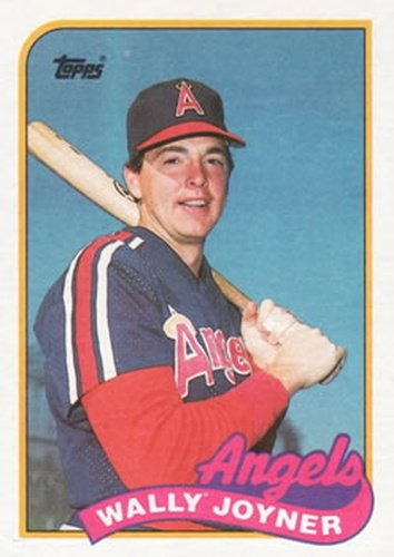 #270 Wally Joyner - California Angels - 1989 Topps Baseball