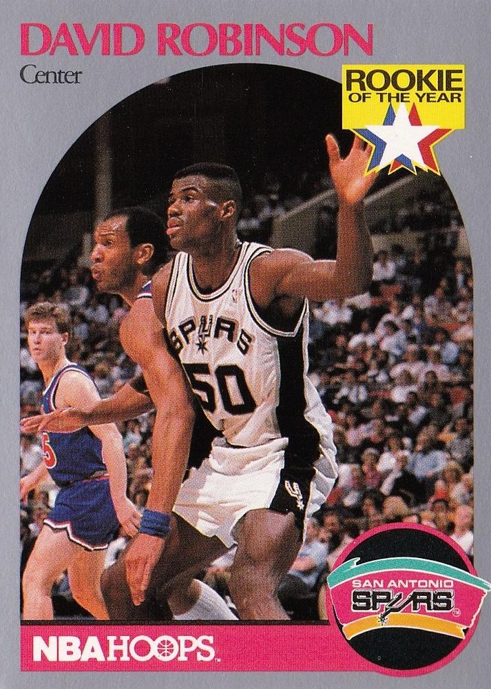 #270 David Robinson - San Antonio Spurs - 1990-91 Hoops Basketball