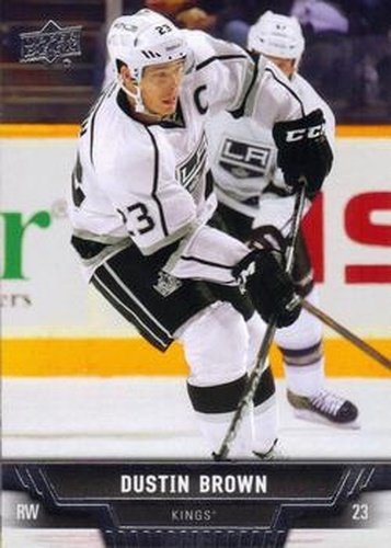 #270 Dustin Brown - Los Angeles Kings - 2013-14 Upper Deck Hockey