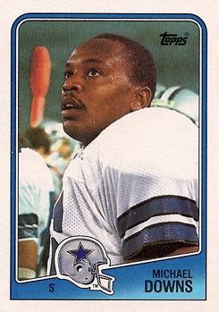 #270 Michael Downs - Dallas Cowboys - 1988 Topps Football