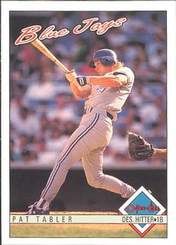 #270 Pat Tabler - Toronto Blue Jays - 1993 O-Pee-Chee Baseball