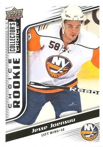 #270 Jesse Joensuu - New York Islanders - 2009-10 Collector's Choice Hockey