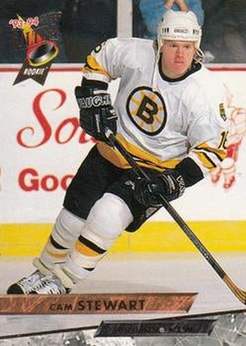 #270 Cam Stewart - Boston Bruins - 1993-94 Ultra Hockey