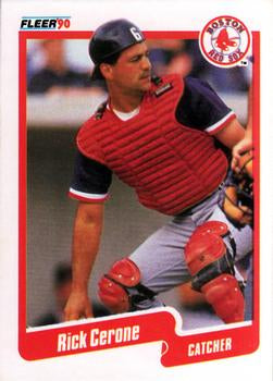 #270 Rick Cerone - Boston Red Sox - 1990 Fleer USA Baseball