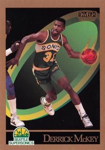 #270 Derrick McKey - Seattle SuperSonics - 1990-91 SkyBox Basketball